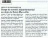 Stage départemental au Dojo de Saint Marcellin - article paru dans le Mémorial (5/04/2013)