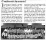 La rentrée sportive - Article paru dans le Mémorial en septembre 2010.